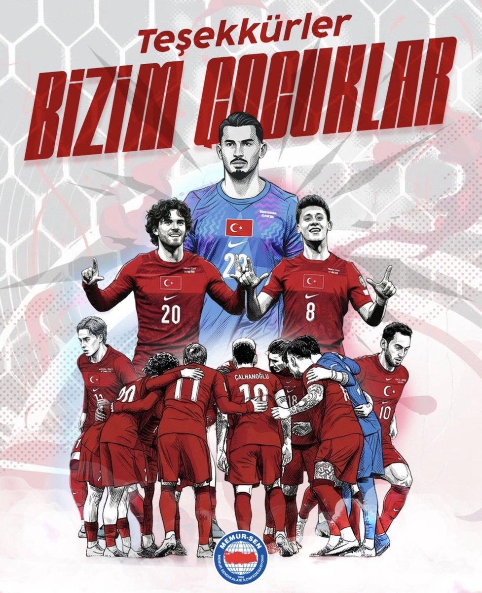 MetehanDav37's tweet photo. Dünya Kupasındayız 👏👏

24 yıl aradan sonra yeniden Dünya Kupası sahnesindeyiz. Ay-yıldızlı formayı yüreğiyle taşıyan “Bizim Çocuklar”, Kosova karşısında ortaya koyduğu inanç, azim ve mücadeleyle milletimize unutulmaz bir gurur yaşattı.

Bu zafer; sadece bir skor değil, bir milletin yeniden ayağa kalkışının, umudunu diri tutuşunun ve birlikte başarma iradesinin en güzel tezahürüdür.

Yürekten inanıyoruz ki; bu büyük yürüyüş, daha nice zaferlerin habercisidir.

Başta futbolcularımız olmak üzere teknik ekibi ve emeği geçen herkesi gönülden tebrik ediyorum.

Yolunuz açık, alnınız ak olsun. 

#BizimÇocuklar #MilliTakım #DünyaKupası