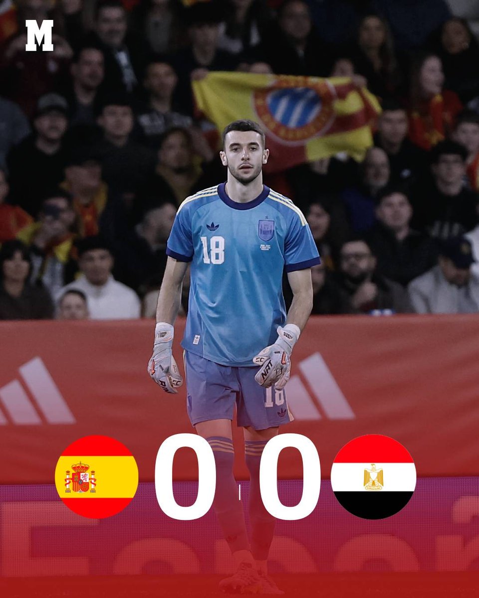 🚨 España empata sin goles en su regreso a Barcelona... y pierde el 1º puesto en el ránking FIFA 🚨

El partido estuvo marcado por el debut de Joan Garcia y los cánticos xenófobos que se escucharon desde algunos sectores de la grada del RCDE Stadium 🤦🏻‍♂️

#EspañaEgipto