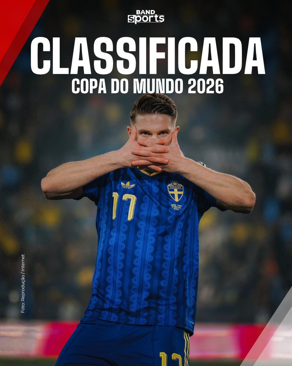 bandsports's tweet image. SUÉCIA CONFIRMADA NA COPA ✅⚽️ A seleção de Gyokeres bateu a Polônia em casa por 3 a 2 e fará parte do Grupo F com Holanda, Japão e Tunísia no Mundial! 

#BandSports #CopadoMundo #Suécia #Polônia