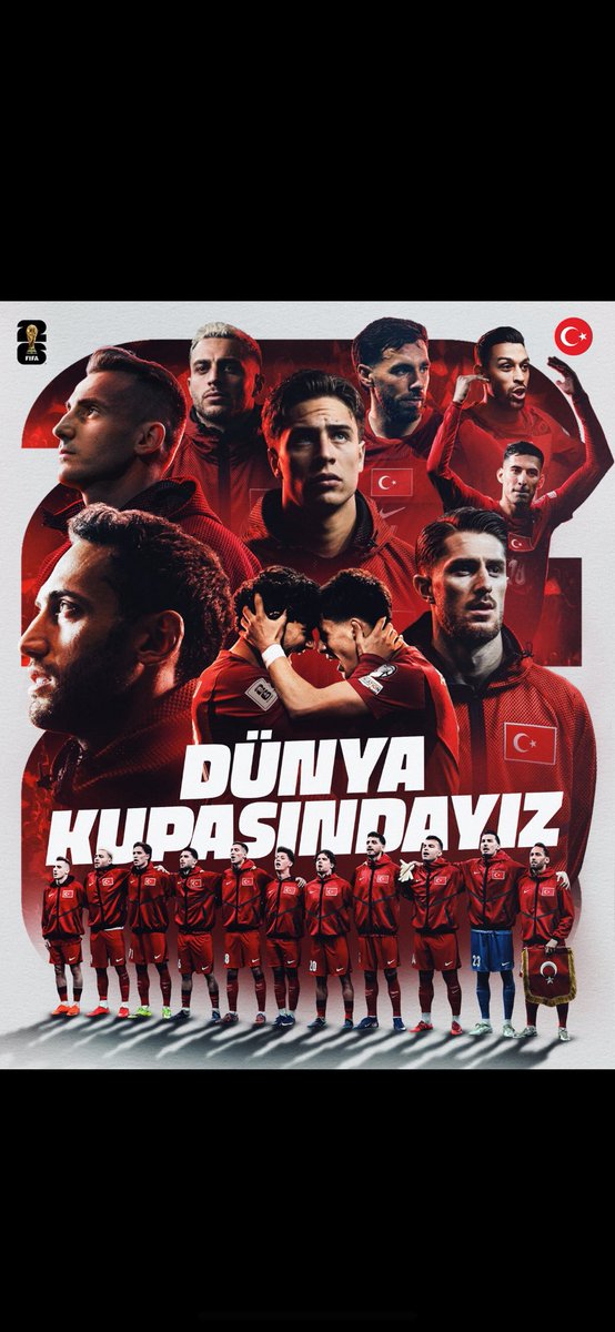 Dünya kupasındayız..
Helal olsun #BizimÇocuklar 
#millitakım 
#MilliMaç