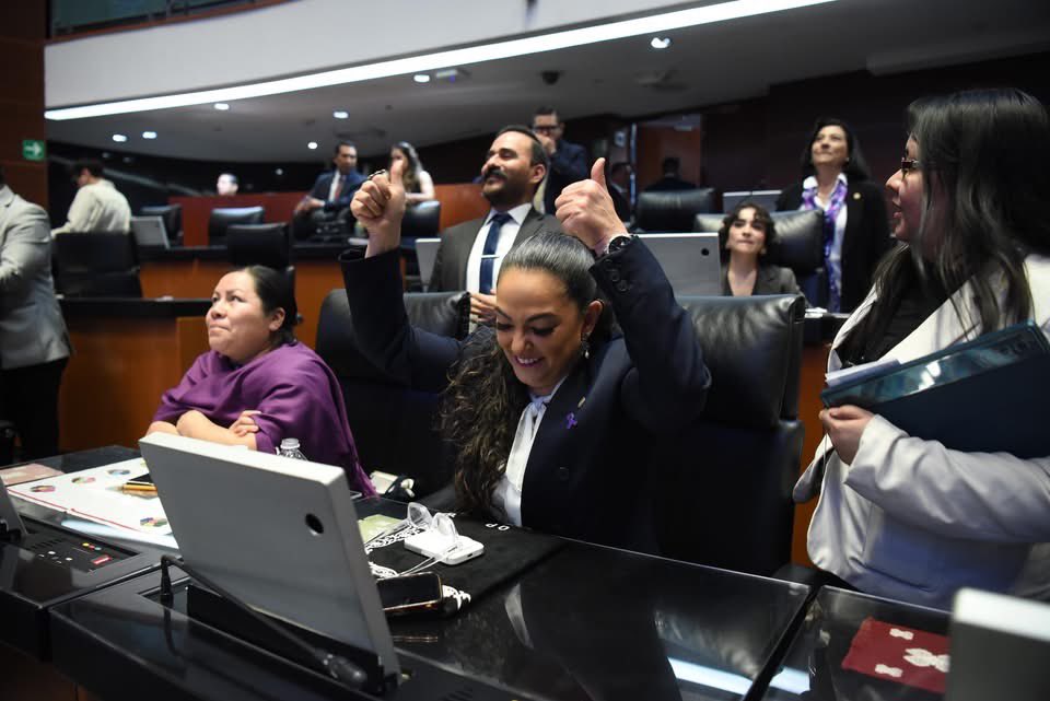 olgapsosa's tweet photo. Cada semana presentamos iniciativas en el Senado de la República emanadas de escuchar al pueblo de #Tamaulipas, esta semana ingresamos dos propuestas: 

✅ Reforma a la Ley General de Educación para brindar acceso a atención psicológica en los planteles del Sistema Educativo Nacional, dado que la salud mental es complemento de la salud física, esta reforma busca incluir la prevención, detección temprana e intervención oportuna y, en su caso, canalización a servicios especializados. 

✅ Reforma a la Ley General del Sistema Nacional de Seguridad Pública para Proporcionar al Sistema Nacional de Información, el registro inmediato, mediante los medios electrónicos disponibles, de las bases de datos, información y evidencia generada con motivo de actuaciones en materia de seguridad pública, para su interconexión y consulta, por parte de las autoridades competentes. 

Seguimos legislando por #NuestroTamaulipas