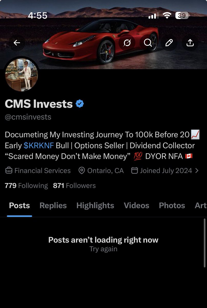 CMS Invests tweet media