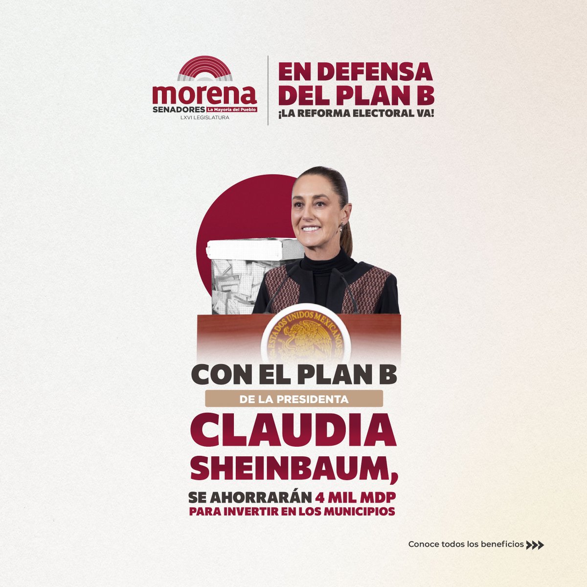 Senadores Morena tweet media