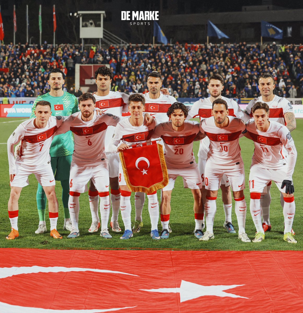 TÜRKİYE 24 YIL SONRA İLK KEZ DÜNYA KUPASI’NA KATILMA HAKKI KAZANDI.