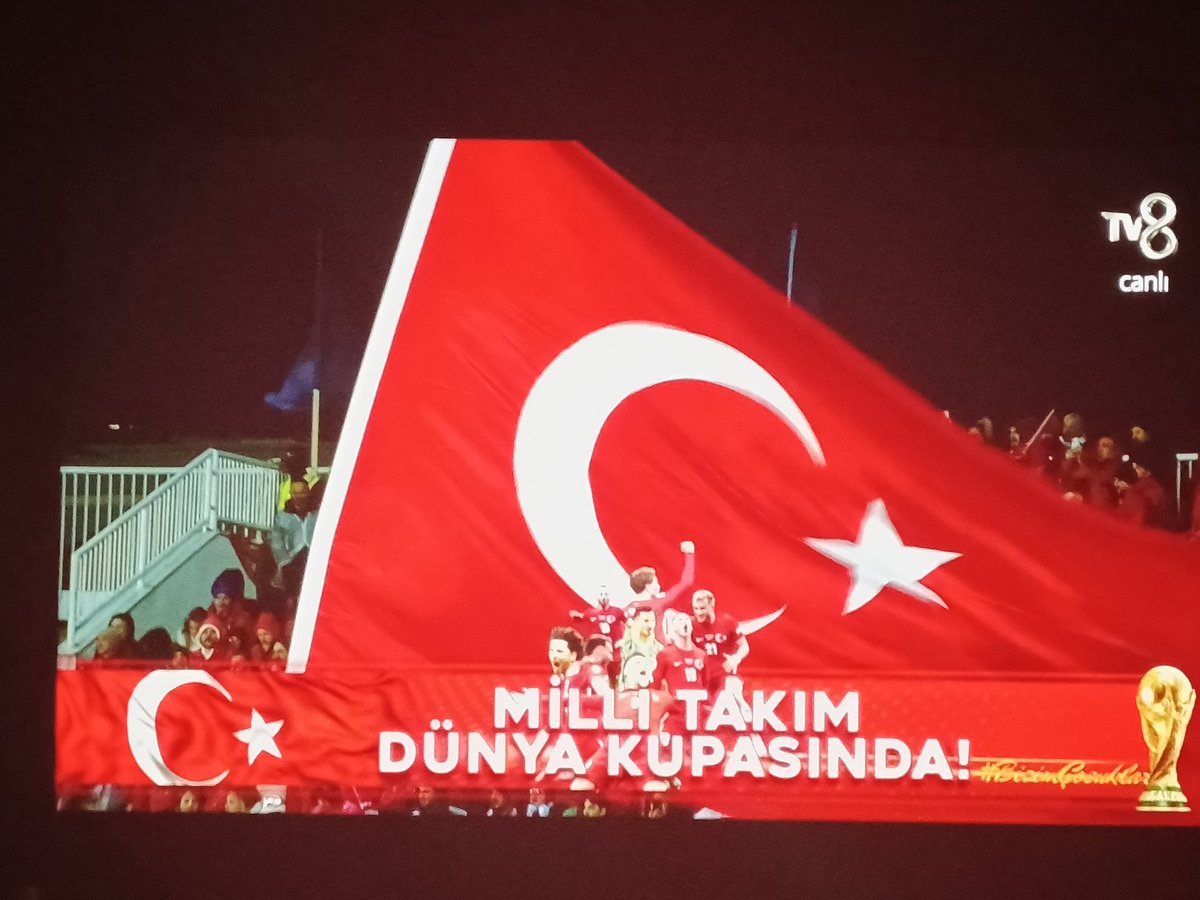 🇹🇷 BİZİM ÇOCUKLAR TARİH YAZDI!

🏆 24 YIL SONRA DÜNYA KUPASI'NDAYIZ