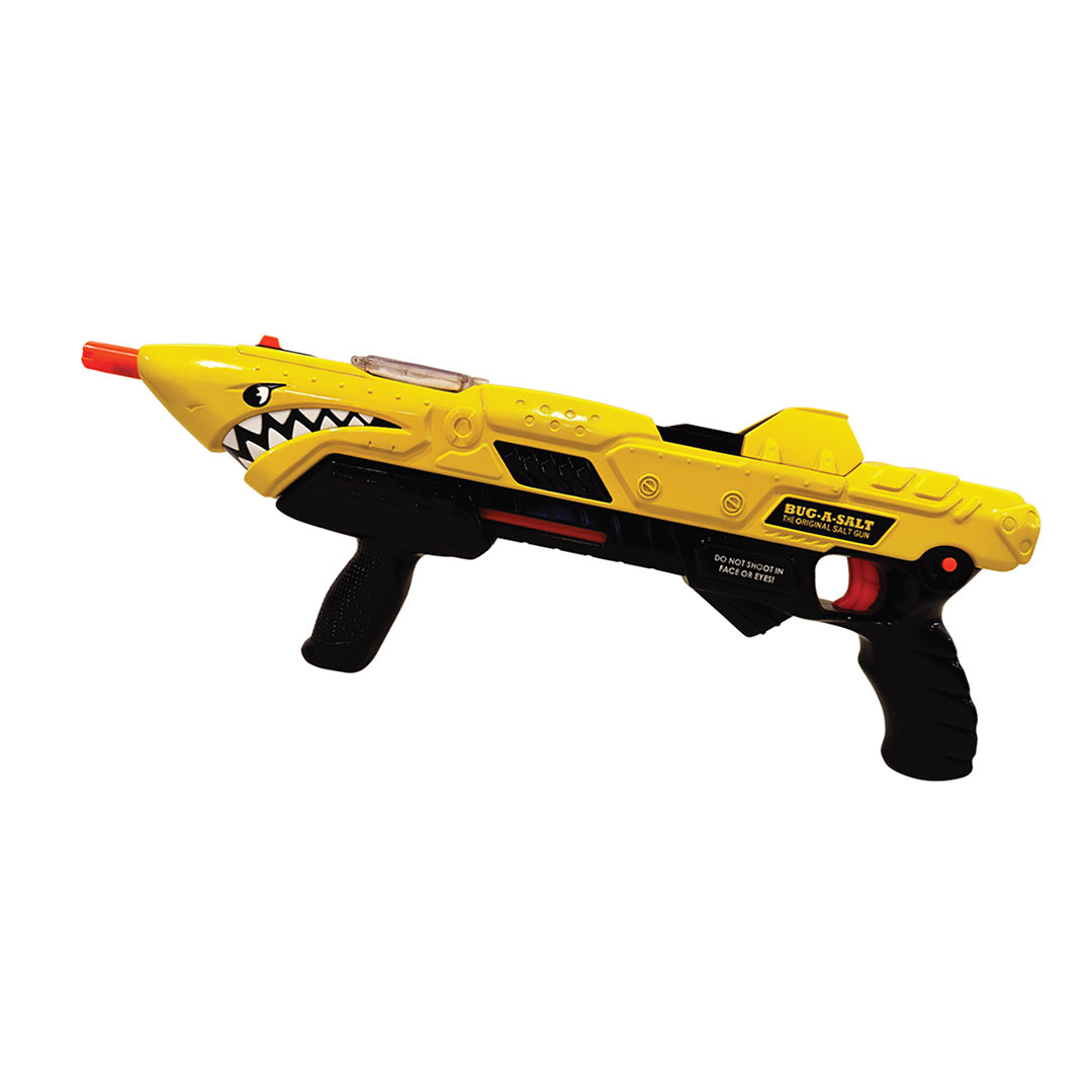 bugasalt's tweet image. New Product Launch: JELLY-A-SALT blaster! 

Hold your breath for this one.

#bugasalt #fireyourflyswatter #pestcontrol #ordinarytablesalt #nontoxic