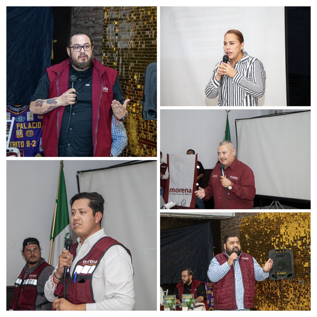 GarciaGaray_L's tweet photo. ¡LA LAGUNA ESTÁ MÁS FUERTE Y UNIDA QUE NUNCA!
Tuvimos la oportunidad de reunirnos con nuestras y nuestros mentores en #GómezPalacio, para compartir los acuerdos y la visión estratégica que definimos en el pasado consejo nacional. 
Para nosotros en @DurangoMorena , la comunicación directa con la militancia es la clave. Informar sobre el rumbo de nuestro movimiento a nivel nacional nos permite caminar con paso firme y en una sola dirección hacia la consolidación del segundo piso de la 4ta Transformación.