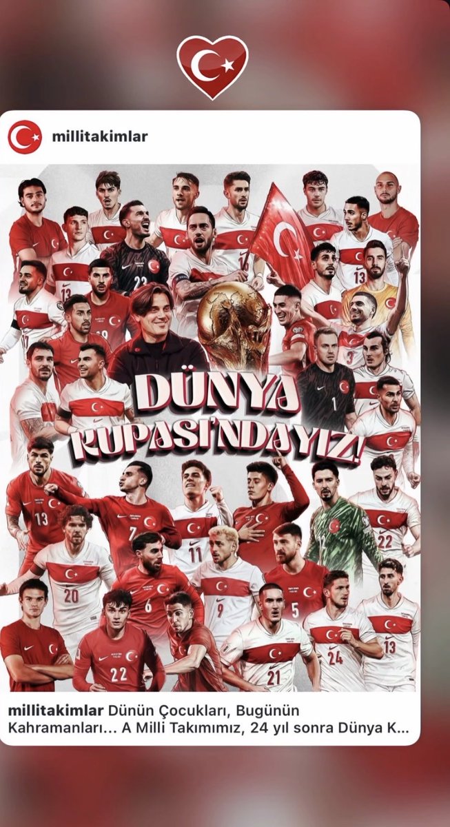 sumayer1914's tweet photo. Şükürler olsun Tebrikler milli takım 
NE MUTLU TÜRKÜM DİYENE 🇹🇷🇹🇷🇹🇷 https://t.co/kJF4NwZuid