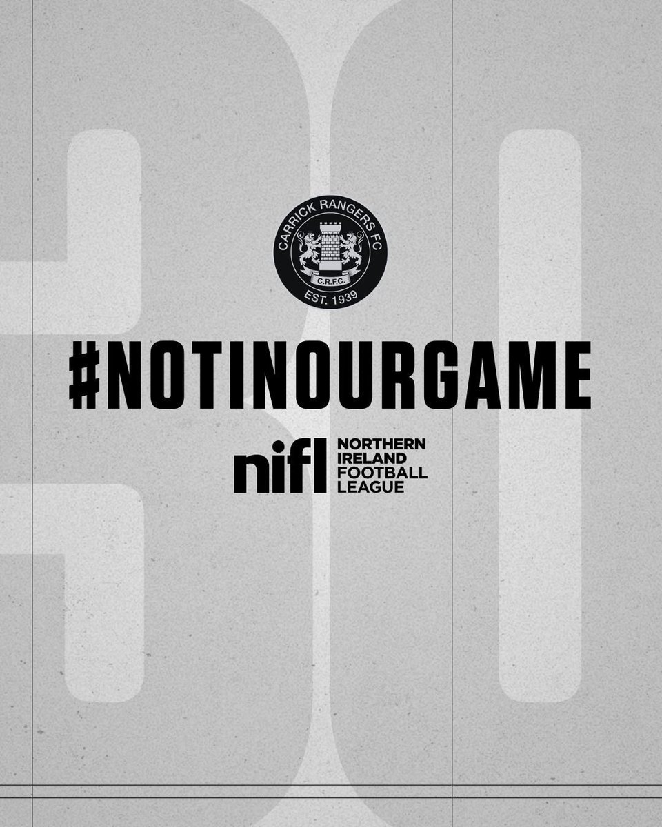 Carrick Rangers tweet media