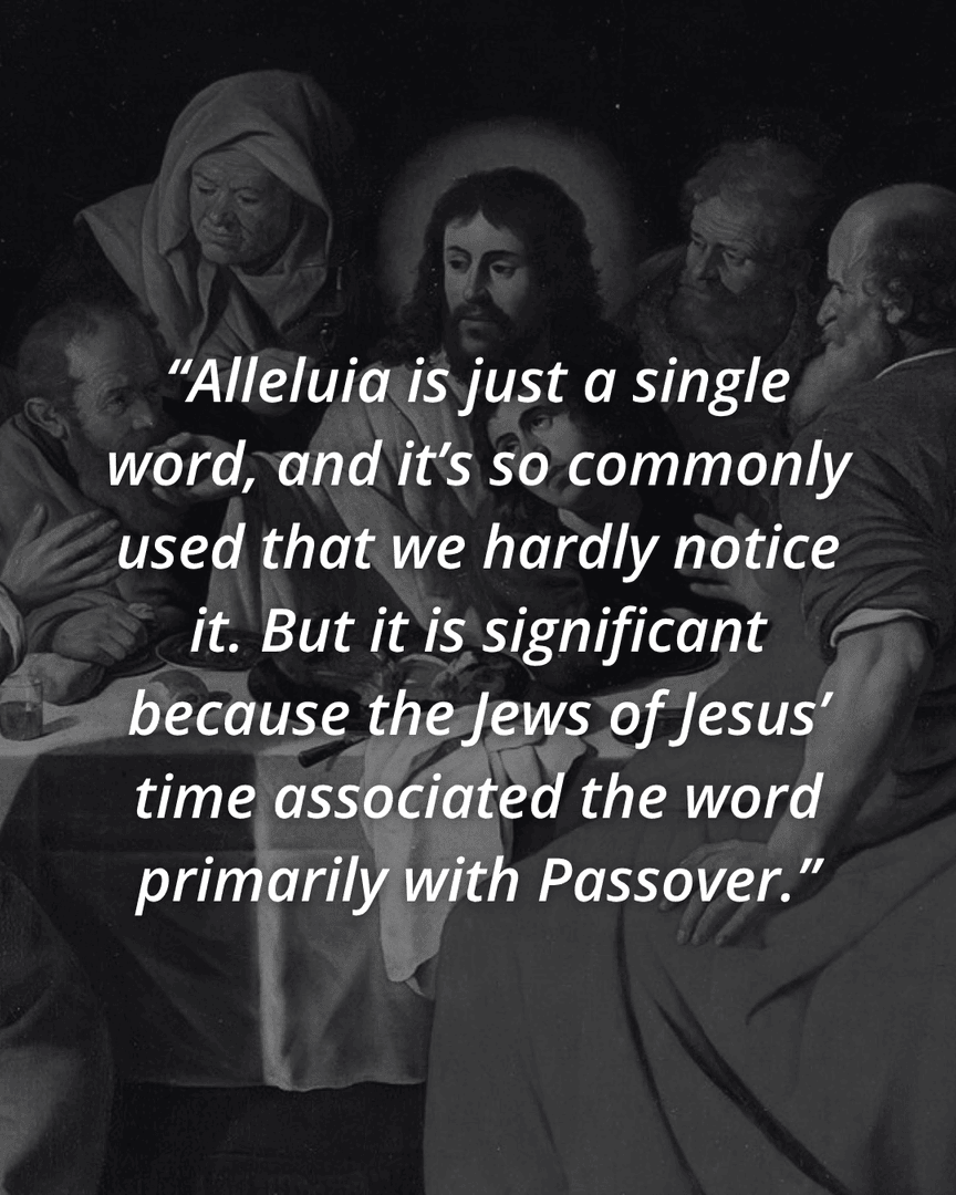 lacatholics's tweet photo. The Mass “preserves the spirit” of Passover songs in the Alleluia recited or sung before the Gospel. Why is it suppressed during Lent? And what does it mean when it returns? 

@drscotthahn explains ahead of Easter in @angelusnews 👇
https://t.co/QT6D03C35o https://t.co/iA3fxWsBwW
