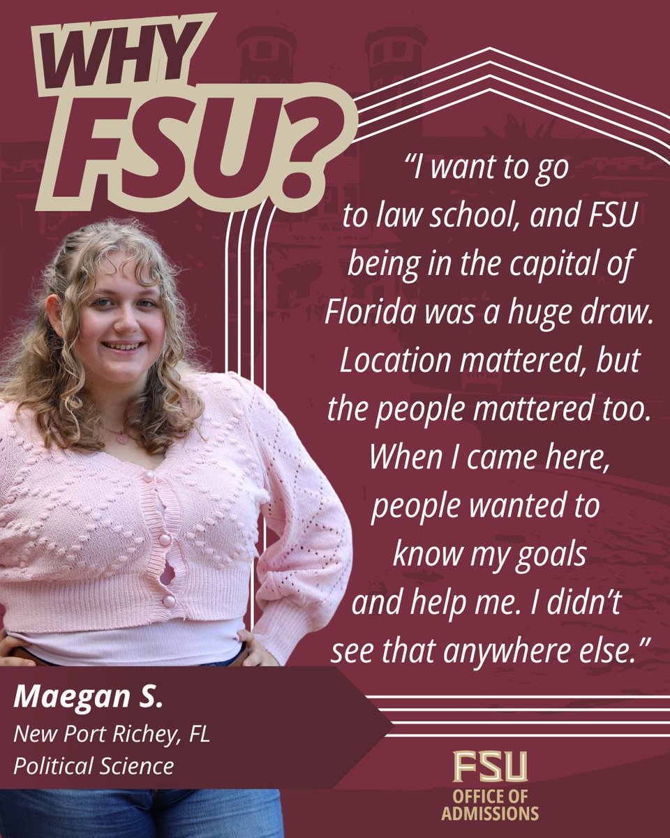 FSU Admissions tweet media