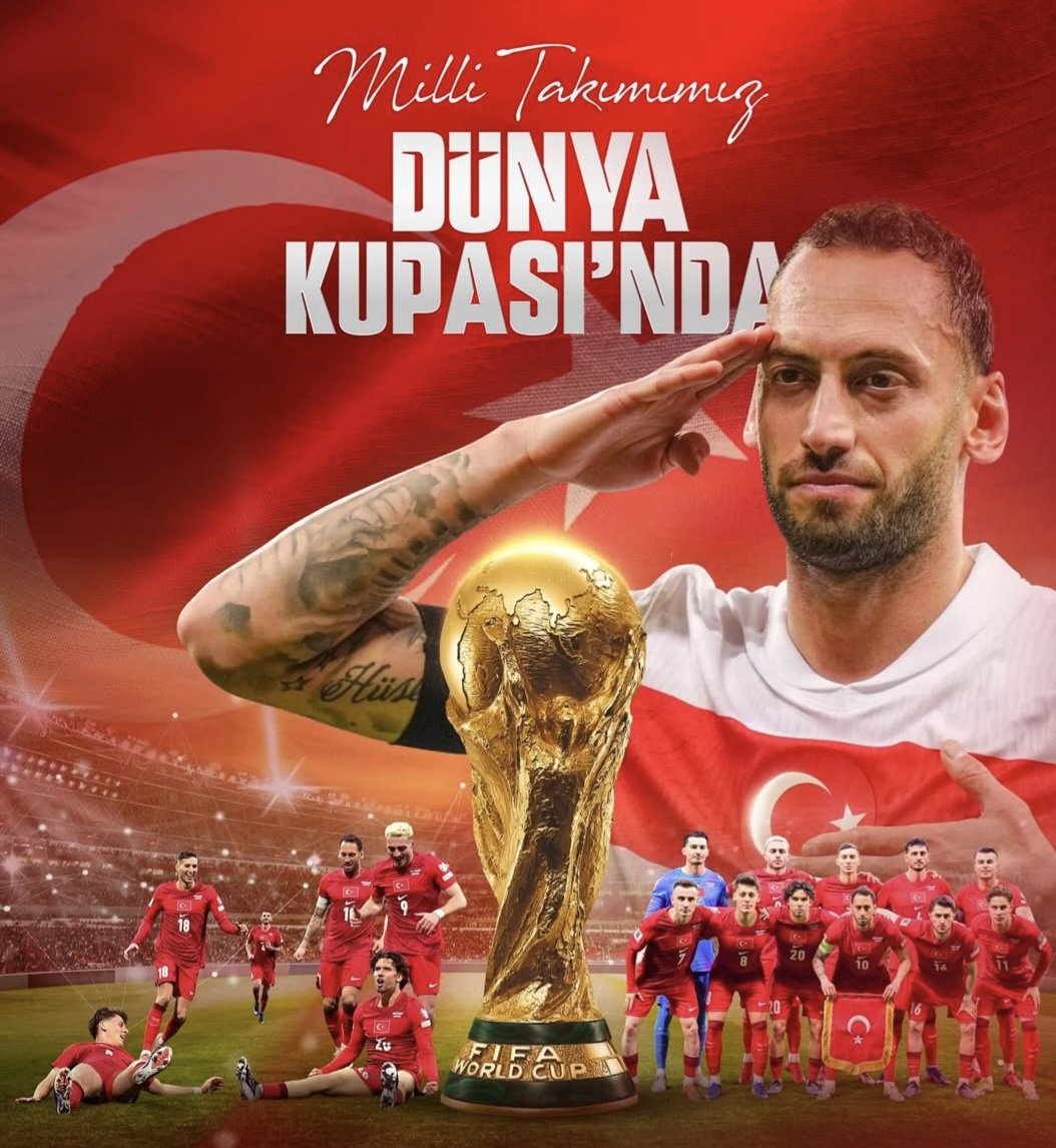 HulyaOvac's tweet photo. TEBRİKLER MİLLİ TAKIM 🇹🇷

Kosova karşısında gösterdiği mücadele ve elde ettiği galibiyetle 24 Yıllık Hasreti Bitirerek  Dünya Kupasına Katılacak Olan  A Milli Takımımızı yürekten kutluyorum .
Dünya Kupası’nda başarılar, yolunuz açık olsun! 🇹🇷🇹🇷🏆🏆🤍❤️ https://t.co/n5rVh27Mrr