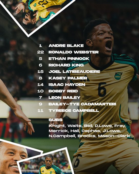 futbolred's tweet photo. 🏆#Clasificatorio
🗓️ Playoffs - Final
Congo 🆚 Jamaica
⏰ ¡Inicia el partido!
Siga el juego en VIVO 👇
🧵https://t.co/AbGh36oOad https://t.co/TU26LtXnJg