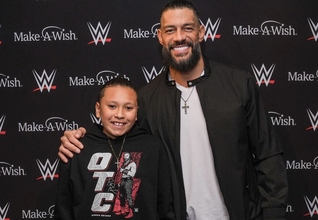 Roman Rivas Kid Roman before Raw at Madison Square Garden A man with a big heart who ...