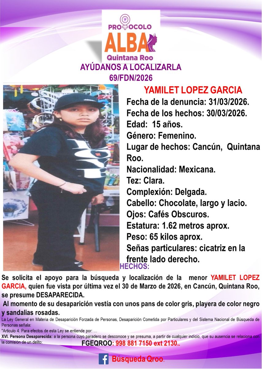 Fiscalía General del Estado de Quintana Roo tweet media