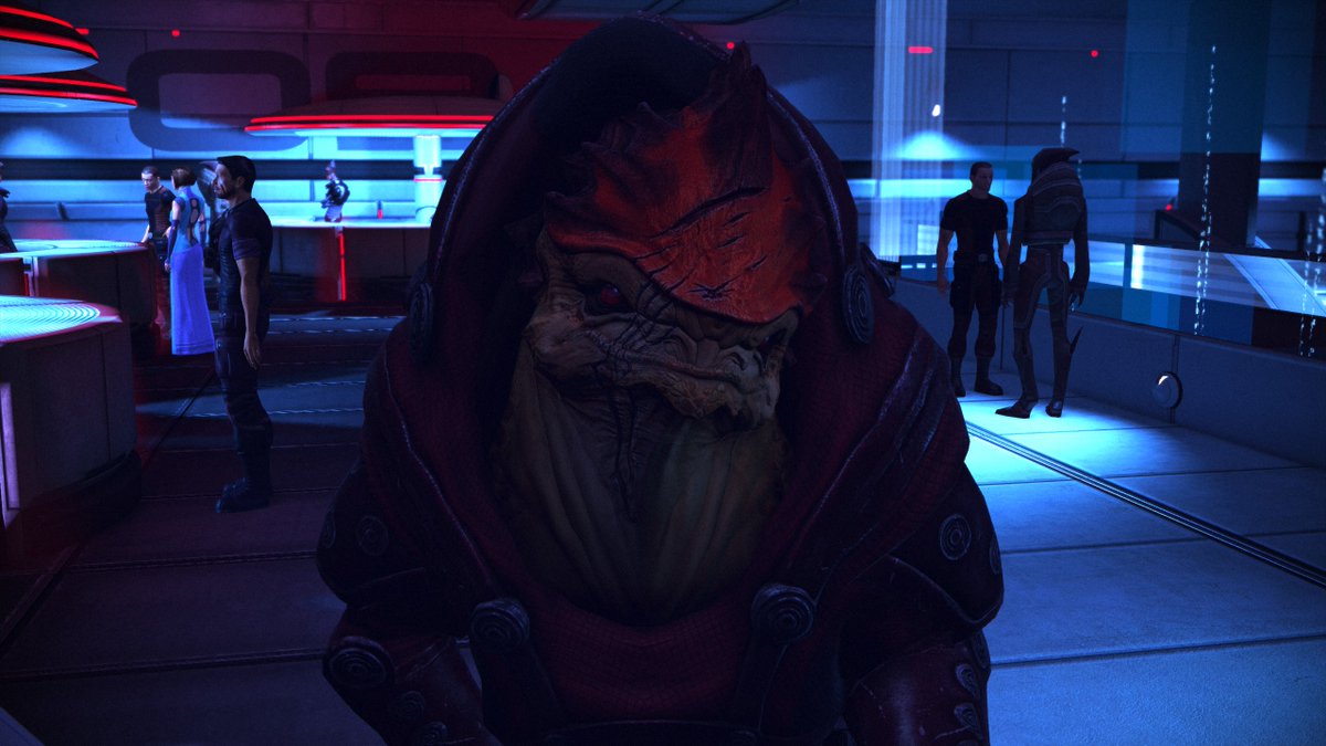 sceebedee's tweet photo. one day i will be as cute as wrex https://t.co/7hSHduzAHY