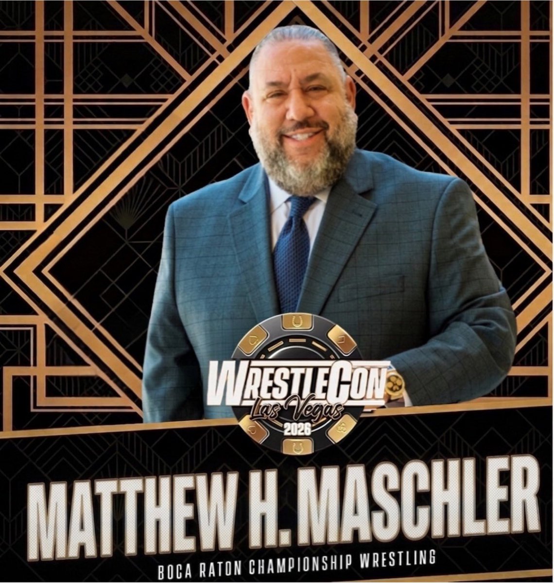 brcwflorida's tweet photo. If you are in Vegas for Mania come find me at the @brcwflorida Boca Raton Championship Wrestling booth at @wrestlecon
I’ll be there:
Thursday April 16, 2026 5pm-7pm
Friday April 17, 2026 11AM-1PM
#LasVegas #EventWeekend #BRCW
Wrestlecon 2026
The Horseshoe Hotel and Casino
3645 South Las Vegas Blvd.
April 16th–19th, 2026