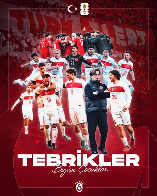 Tebrikler TÜRKİYEM 🇹🇷🇹🇷🇹🇷
24 senedir ,beklediğimiz yerdeyiz 
Sizinle gurur duyuyoruz 🤍♥️👏🏼