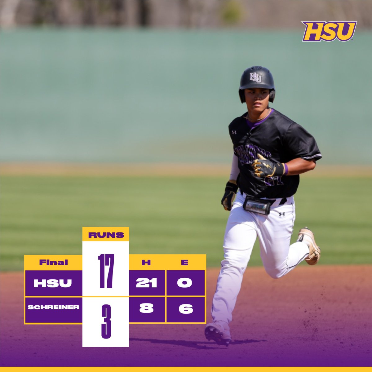 HSUAthletics's tweet photo. Another win for Hardin-Simmons Baseball, defeating Schreiner 17-3! https://t.co/nTb66aFnVu