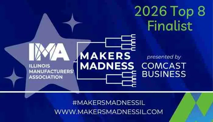 Elastec's tweet image. Voting is now open for the Top 8 products remaining in the Illinois Manufacturers’ Association’s 2026 “Makers Madness” contest.  Be sure to vote daily for the Elastec Duck Skimmer! makersmadnessil.com/cast-your-vote/ #MakersMadnessIL #Technology #Duckweed