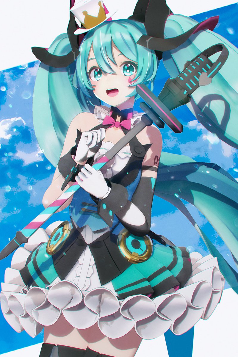 bbbbit's tweet photo. 初音ミク https://t.co/XeG9v1AicJ