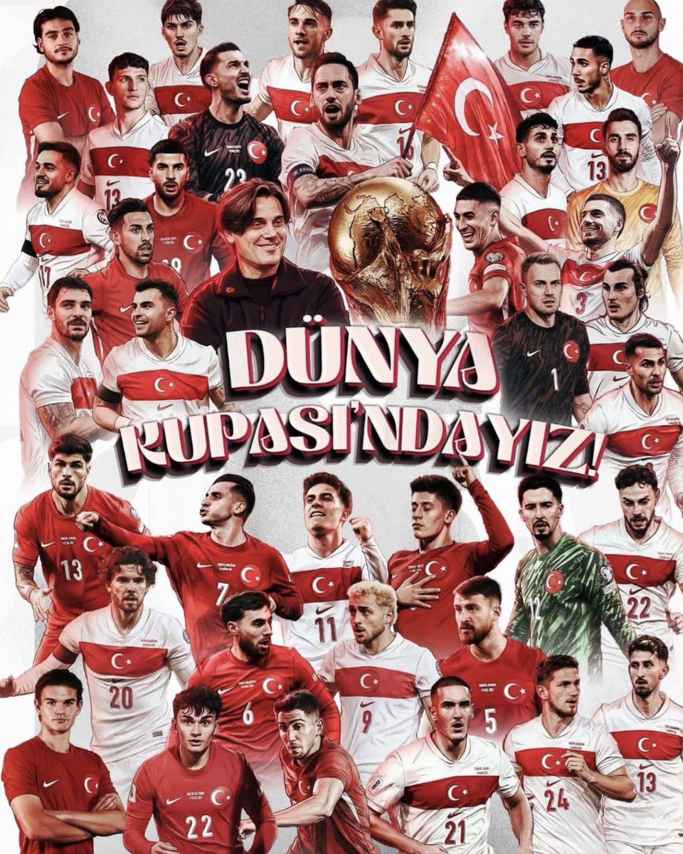 24 yıllık Dünya Kupası hasretimiz sona erdi. 👏🏻👏🏻👏🏻

Tebrikler Milli Takım!
Tebrikler #BizimÇocuklar!
Sizinle gurur duyuyoruz 🇹🇷🙏🏻🌾

<a href="/MilliTakimlar/">Türkiye #BizimÇocuklar 🇹🇷</a>
