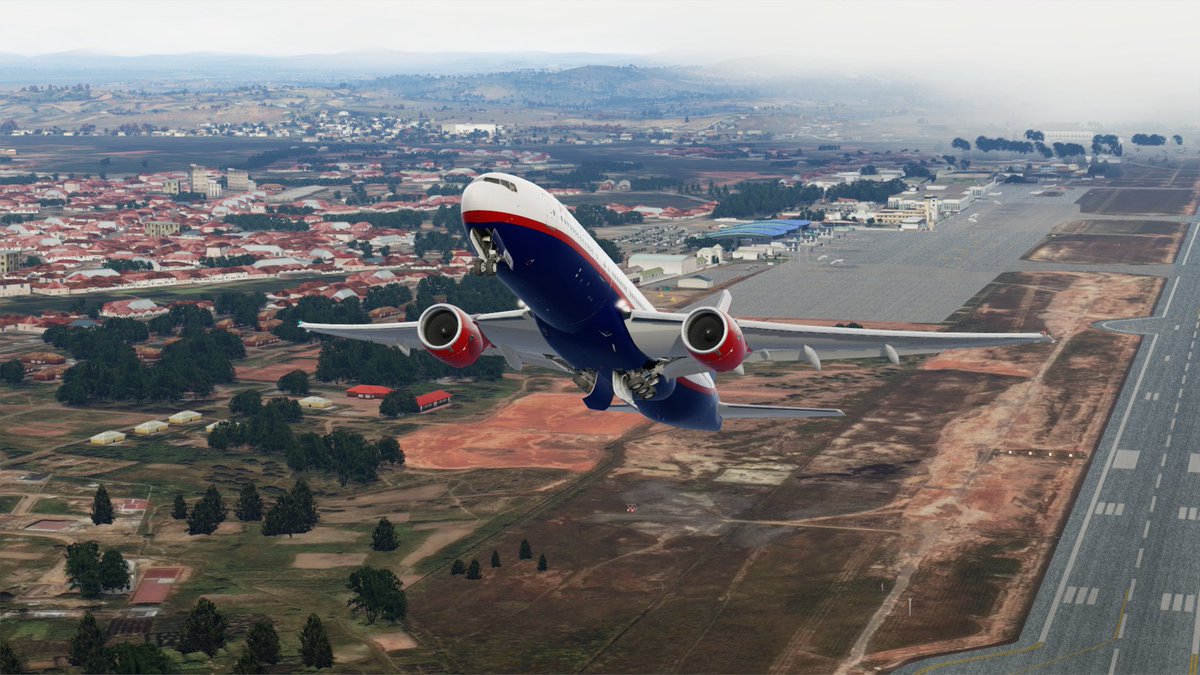 I got a little ambitious trying to fly this down to Madagascar, and it worked against me, as the Boeing 777-200LR would have been the better option given the elevation. Thanks to <a href="/DarrynSoans/">Darryn Soans (TheAvionDary)</a> for the raid. We sent everyone over to <a href="/ByncksVT/">Byncks꒦꒷</a> after we got the Boeing 777-200ER home.