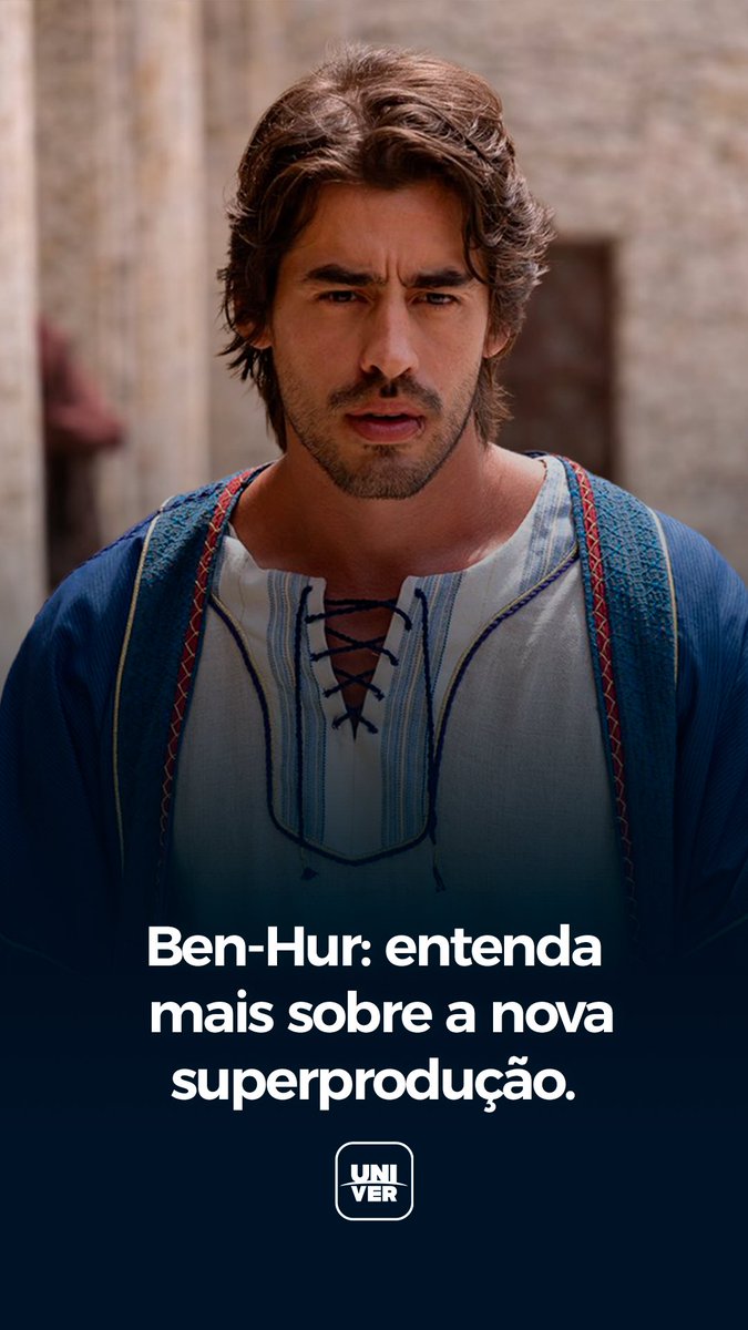 univervideo's tweet photo. Quando a vingança e o ódio dominam o coração, até o que existe de mais nobre em um homem pode ser dilacerado… e destruído. 🔥
Leia:
🔗: https://t.co/GL6H7AlP83
#BenHur #BH #Clássico #Série #ImagensExclusivas #UniverVideo https://t.co/ndK83Z9UAd