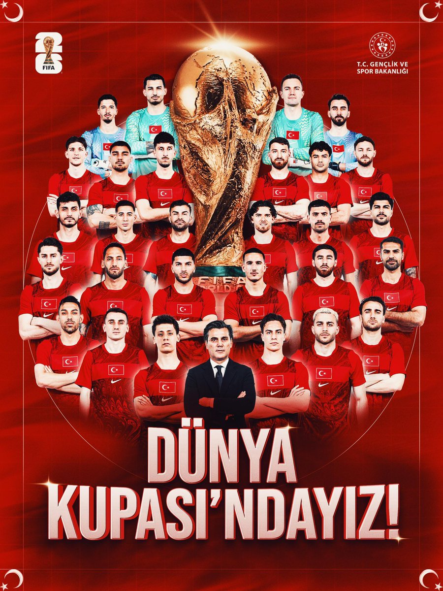 Mehpul34's tweet photo. 2026 Dünya kupasındayız. #BizimÇocuklar, sizinle gurur duyuyoruz! https://t.co/ELBD2fQ8QY