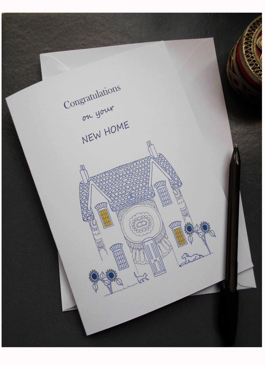 SDCards7's tweet image. Morning, everyone 
A unique, stylised 'New Home' greeting card
sthdifferentcards.etsy.com/listing/599655… #earlybiz #shopindie #newhome