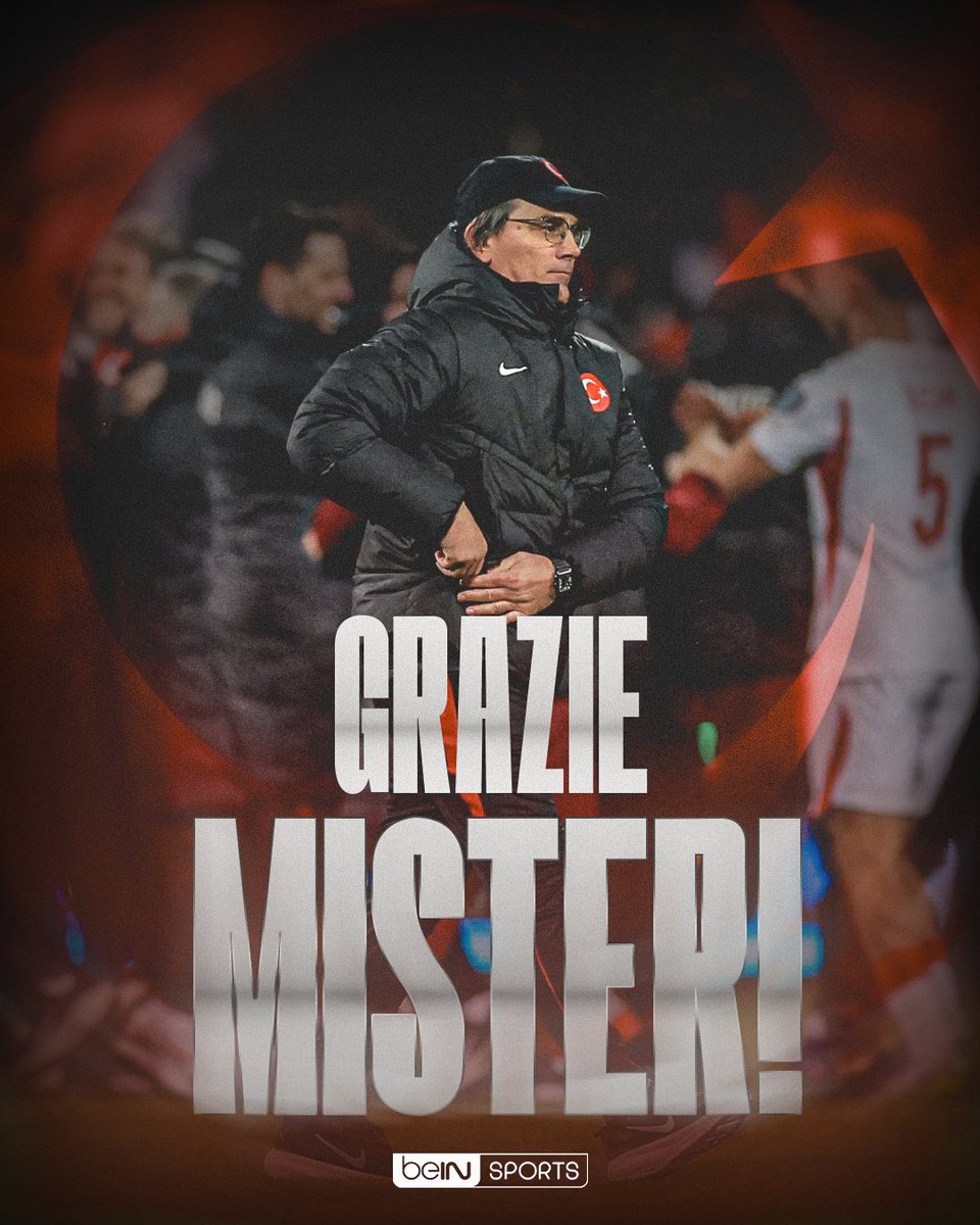 beINSPORTS_TR's tweet photo. 🇹🇷 Grazie Mister! https://t.co/bY9jHs7rTv