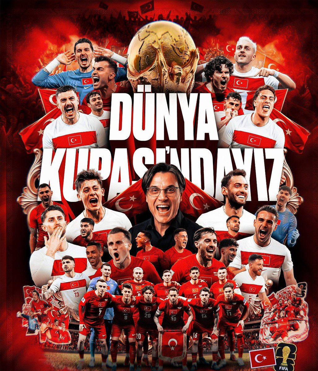 🇹🇷 DÜNYA KUPASINDAYIZ 🇹🇷
🇹🇷 #Türkiye 🇹🇷
🇹🇷 #BizimÇocuklar 🇹🇷
🇹🇷 #millitakım 🇹🇷
#KOSvTUR
#FIFAWorldCup