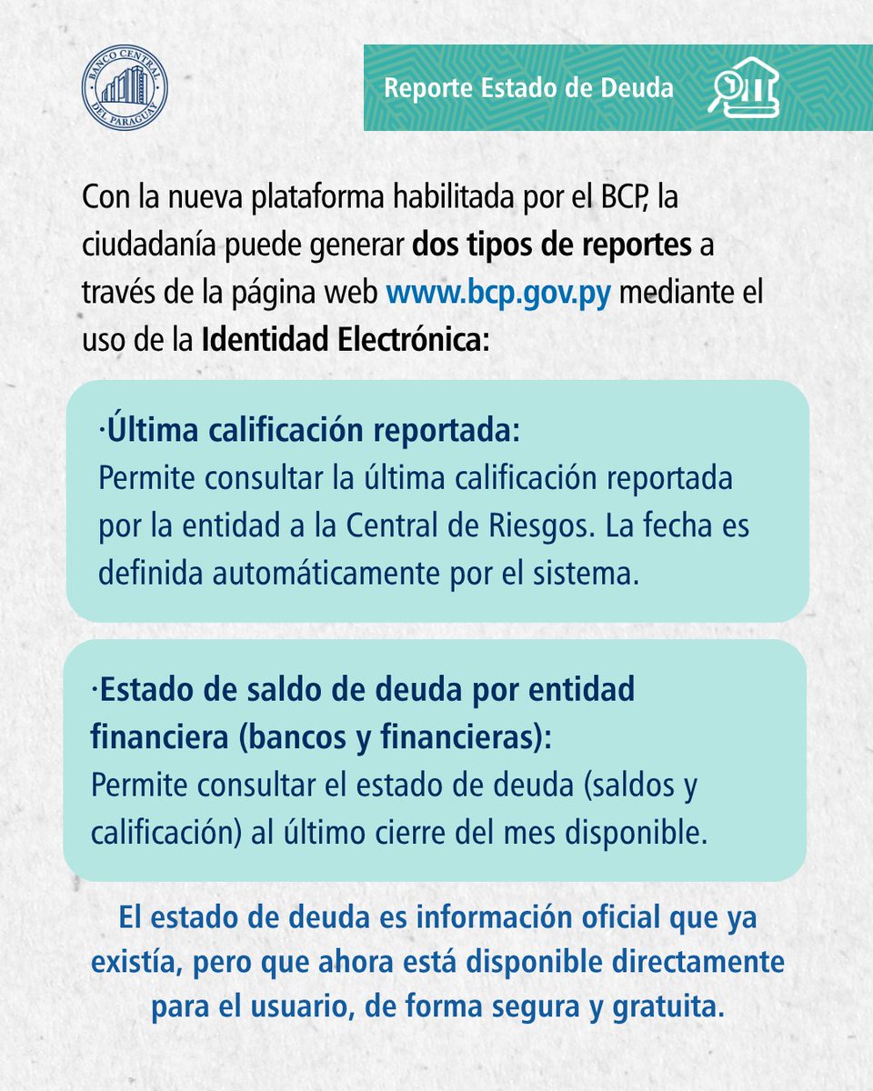Banco Central del Paraguay tweet media