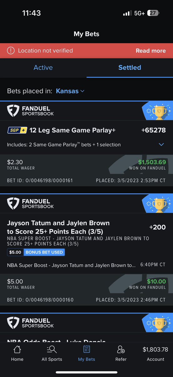 Nicholas_Koch40's tweet photo. @FDSportsbook https://t.co/TW8sYCuOmT