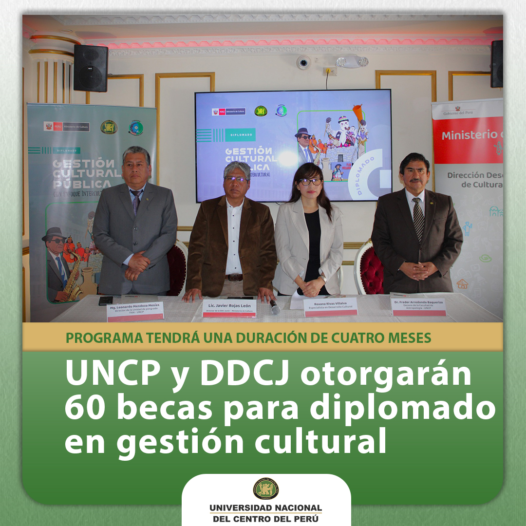 UNIVERSIDAD NACIONAL DEL CENTRO DEL PERÚ tweet media