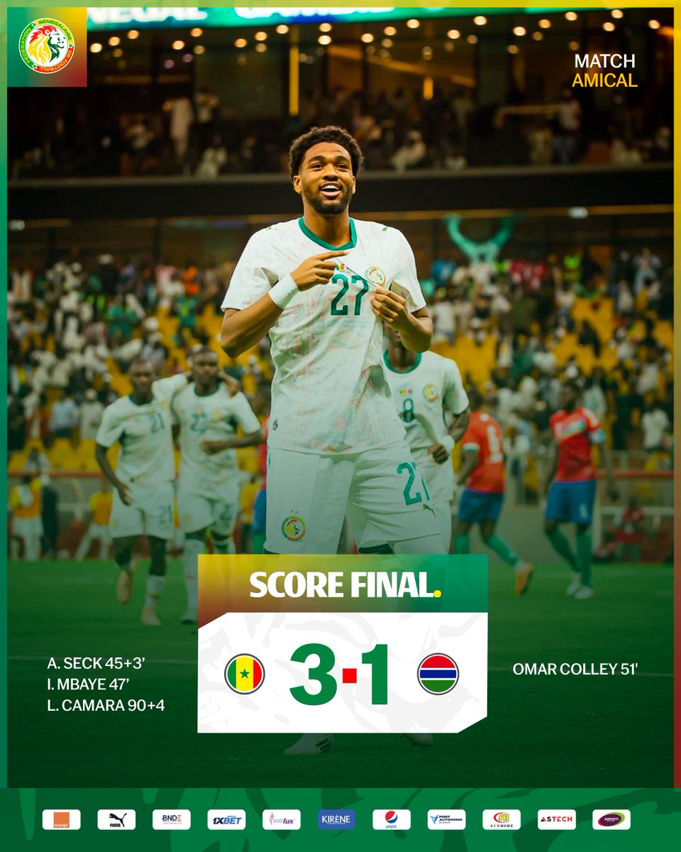 Equipe du Sénégal tweet media