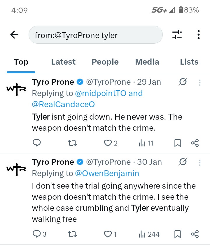 Tyro Prone tweet media