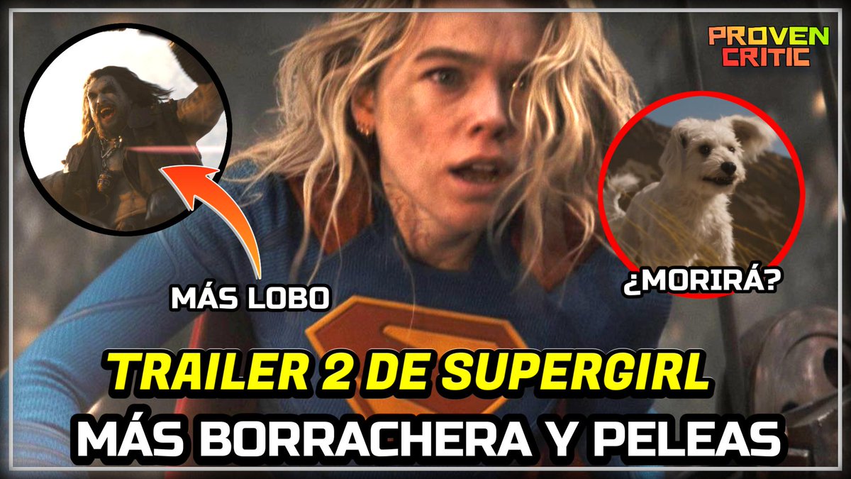 ProvenCriticYT's tweet photo. #Supergirl #DCStudios #WarnerBros

¿Esta es la Supergirl que esperábamos? 

Mi reacción al tráiler
ENTRA AL VIDEO👉 https://t.co/76K26m9spu https://t.co/jthU3TaoOQ