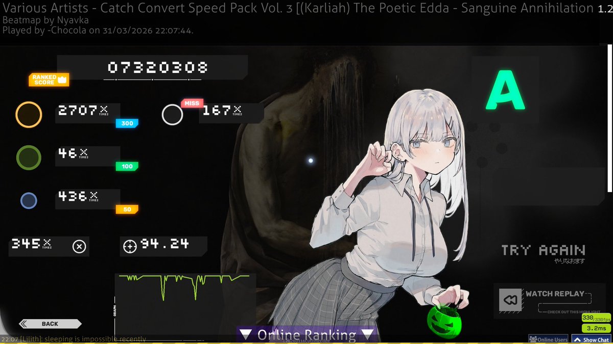 keitainoshi's tweet photo. i finally passed it, nice https://t.co/sYvyX0ENs1