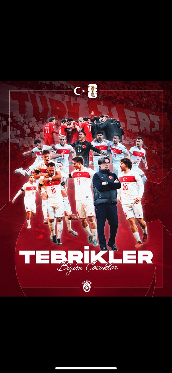 🇹🇷🇹🇷❤️🤍SONUNDA 2026 FİFA DÜNYA KUPASINDAYIZ🇹🇷🇹🇷❤️🤍
🇹🇷🇹🇷TEBRİKLER BİZİM ÇOCUKLAR🇹🇷🇹🇷