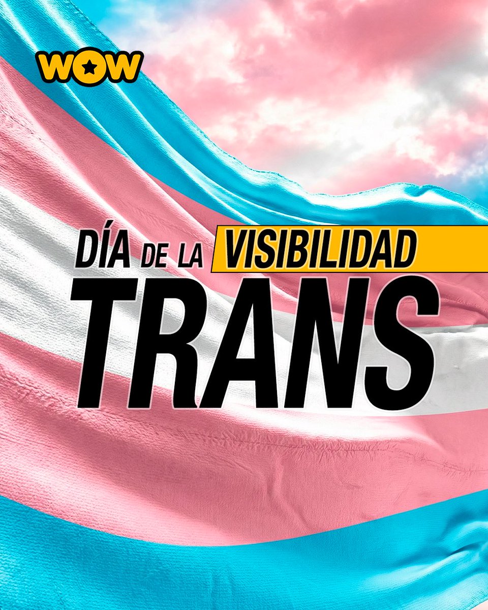 wowasinomas's tweet photo. La visibilidad trans no es una tendencia.
Es una lucha histórica. 🏳️‍⚧️

La nota: https://t.co/kuzUQwaVc7 

#WOW #VisibilidadTrans #OrgulloTrans #TransIsBeautiful #LGBTQ https://t.co/qKas7IGAey