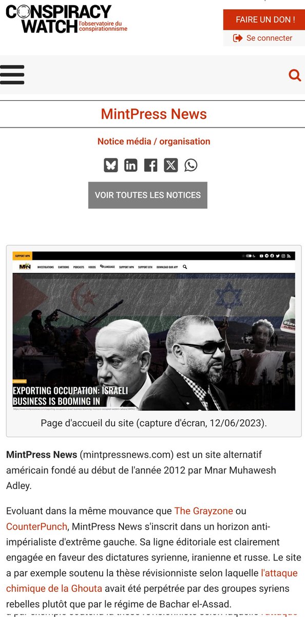 HannahStasi's tweet photo. @n1ckism 3/ Last but not least, oser qualifier #Mintpress et #TheGrayZone de "médias de gauche", sans plus de précisions, fallait oser, @arretsurimages !
Sur #Mintpress 👉 https://t.co/rYGawBohop
Sur #TheGrayzone 👉 https://t.co/3yZcpg1mjk
Via @conspiration https://t.co/RO2g8wUDIR