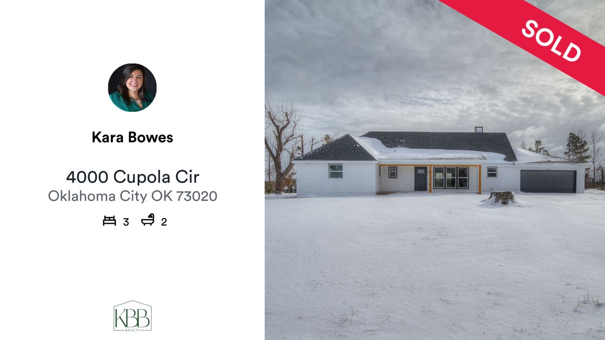 karabowes's tweet photo. 🛌 3 🛀 2
📍 4000 Cupola Cir, Oklahoma City, OK, 73020

My latest sale on RateMyAgent.
Oklahoma 143325
https://t.co/RdcE3zSqSJ

...
#ratemyagent #realestate #KBBRealEstate #okcrealtor https://t.co/gKOF9aG2cA