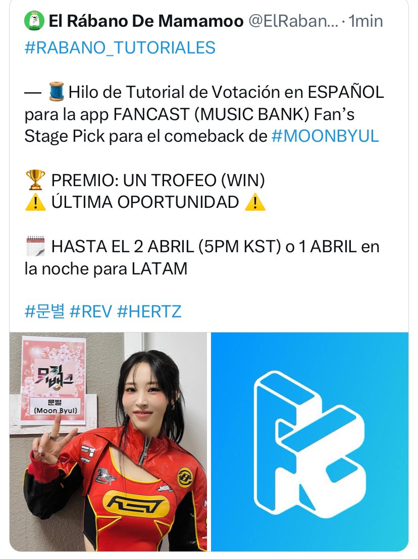 El Rábano De Mamamoo tweet media
