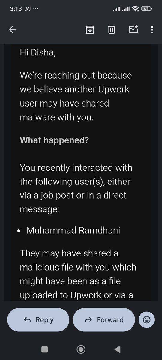 dishaafia's tweet photo. @Upwork Please help upwork this accounts is my career https://t.co/CofhVM34Pq