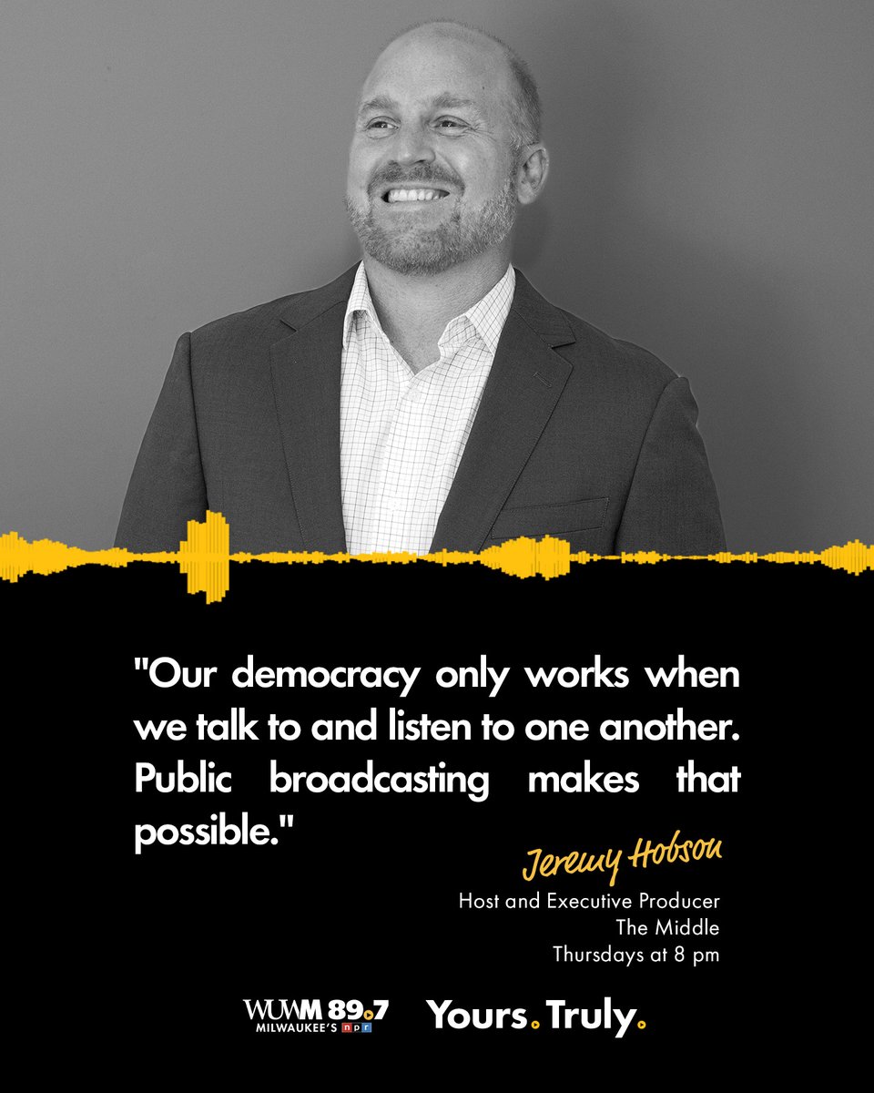 jeremyhobson's tweet image. Hey @WUWMradio listeners, @TheMiddle_Show is coming to Kenosha, Wisconsin May 12th!

Tickets here: my.pritzkermilitary.org/themiddle

#YoursTruly #WUWM