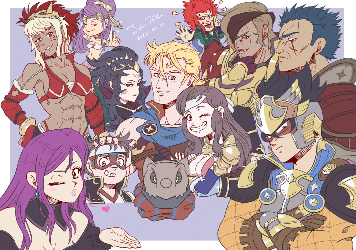 JohnChrom's tweet photo. First time I managed to draw a piece for every weekend of the month. I'll continue to upload every saturday but also more during the week with doodles/sketches.

It's time to take Arthur (Hana in tow) to the next level. More art and many stories to tell. Stay tuned.

#FireEmblem https://t.co/SZqUYW4Ioh