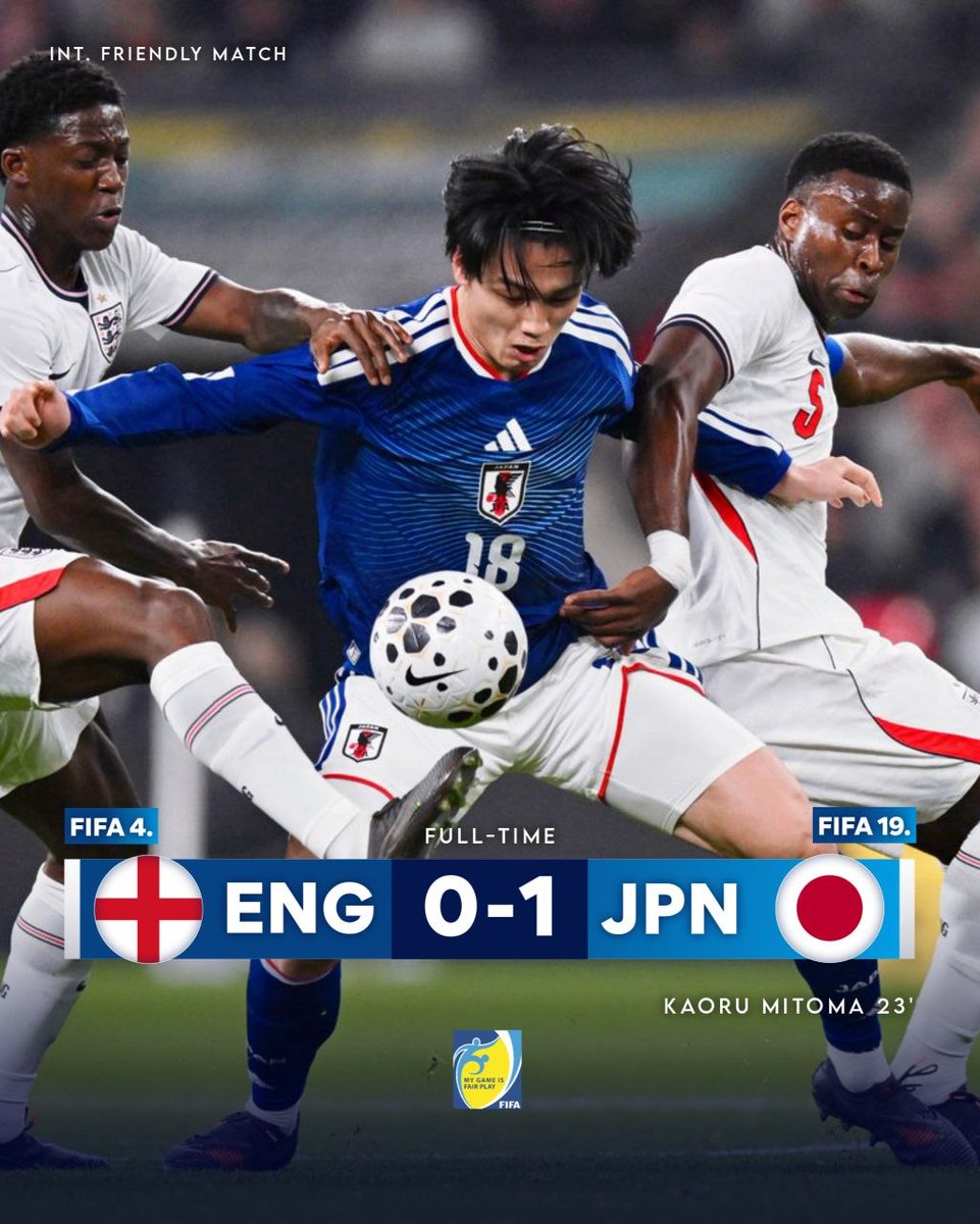 Rakettv1's tweet photo. Wow! Japan permalukan Inggris di Wembley 🥶🔥 https://t.co/qNiiKBXybA