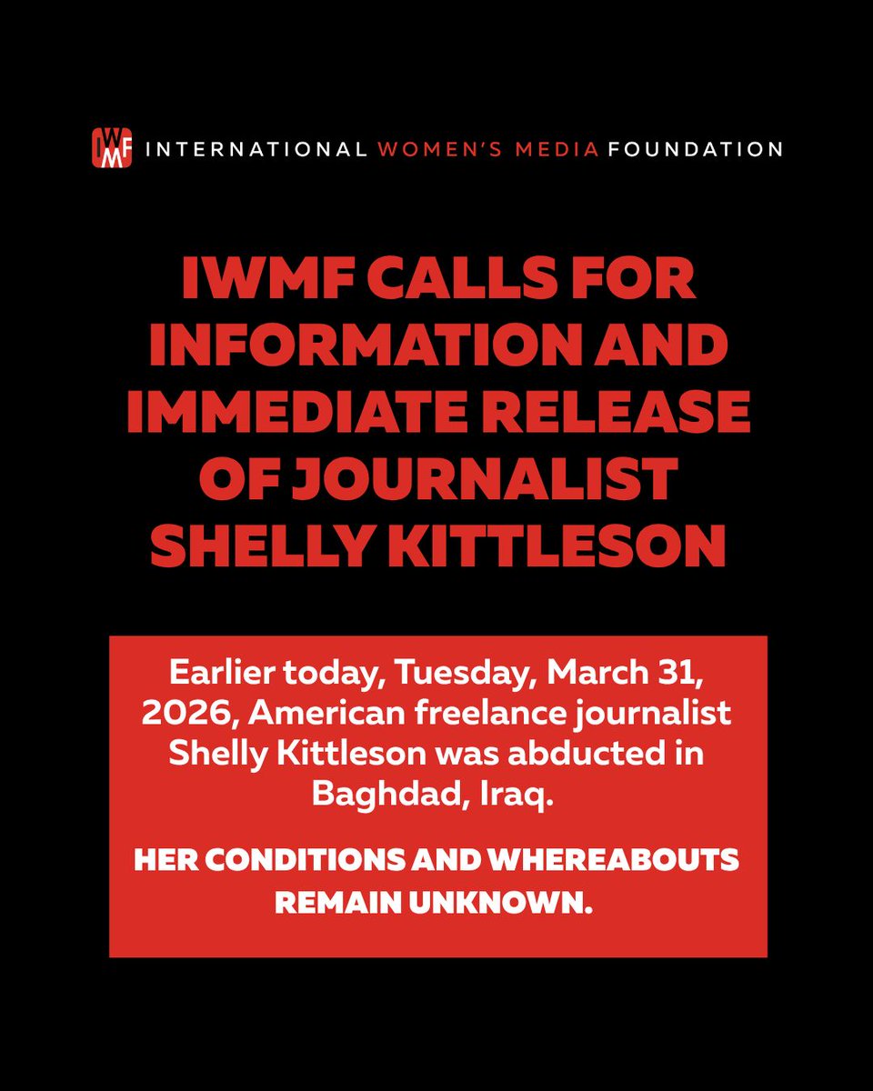 International Women's Media Foundation tweet media
