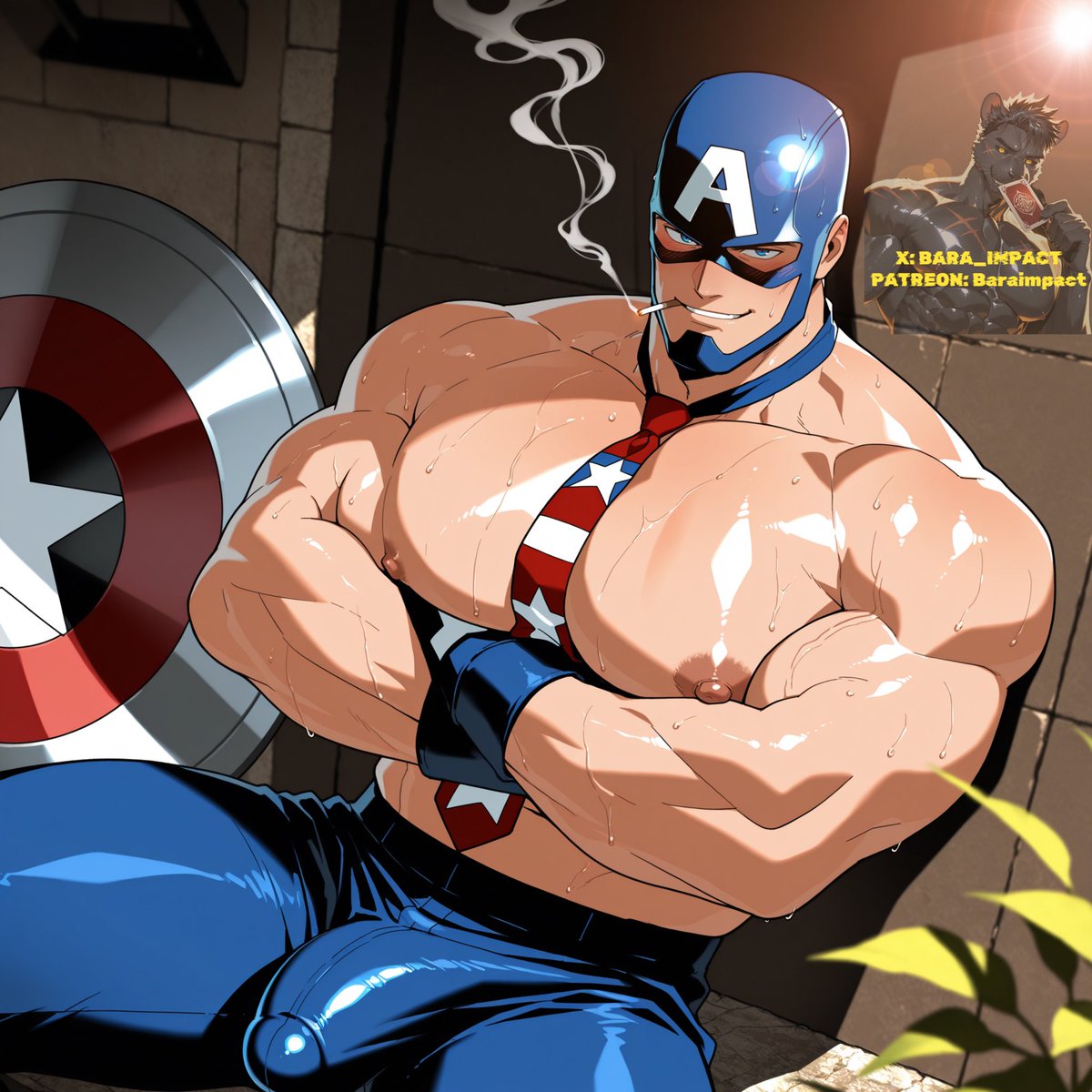 BARA_IMPACT's tweet photo. 🇺🇸 CAPTAIN AMERICA 🇺🇸

Best hero ~ 🇺🇸🫡👌🏻💦

🇺🇸 [ 1/3 ] 🇺🇸

More illustrations on my 🅿️~ 🇺🇸👅💦‼️

#captainamerica #CaptainAmerica #Marvel #marvel https://t.co/mWkd3oNdso